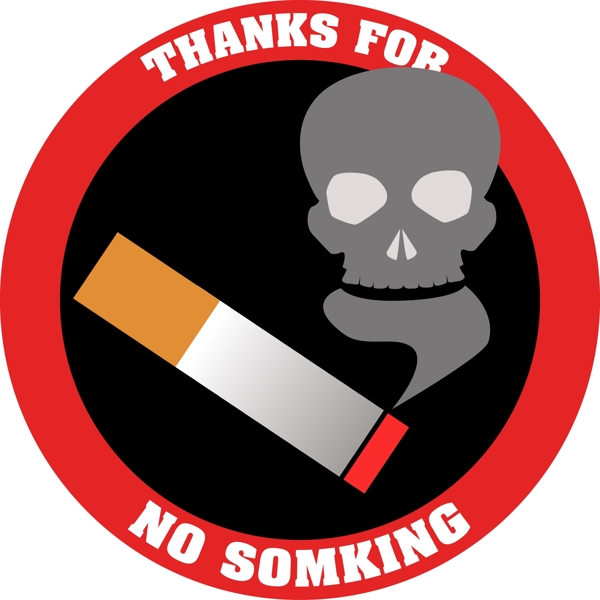 世界禁烟日的图标