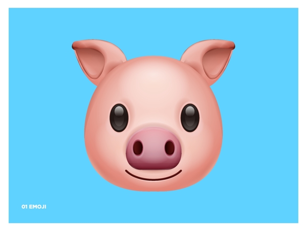 猪头emoji表情