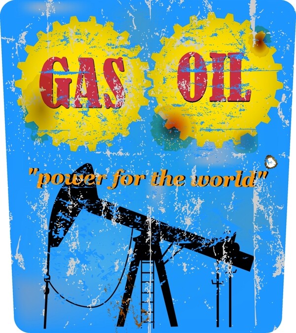 石油天然气标签