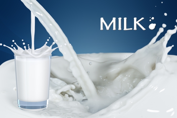 牛奶广告设计
