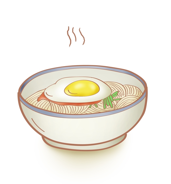 中式餐饮美食鸡蛋面