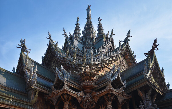 泰国真理寺风景