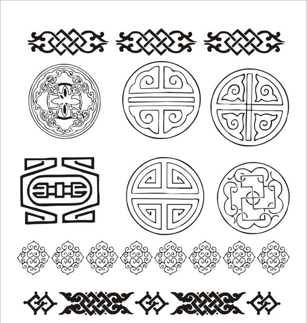 蒙古族吉祥纹饰图片