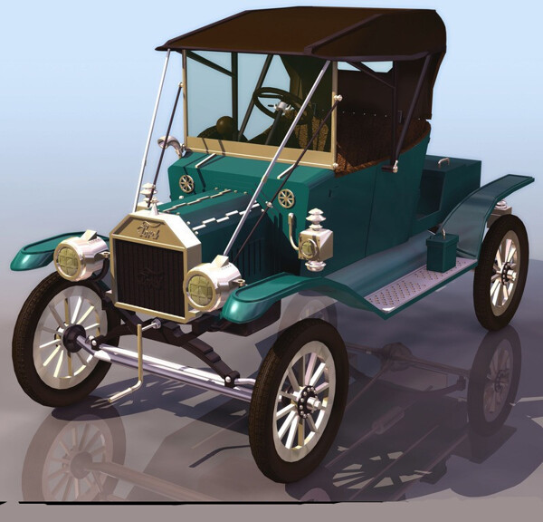 早期的汽车模型