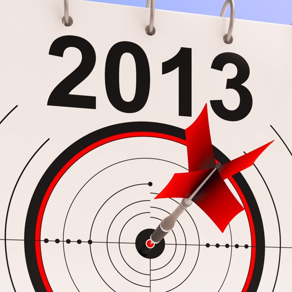 2013的目标意味着商业计划的预测
