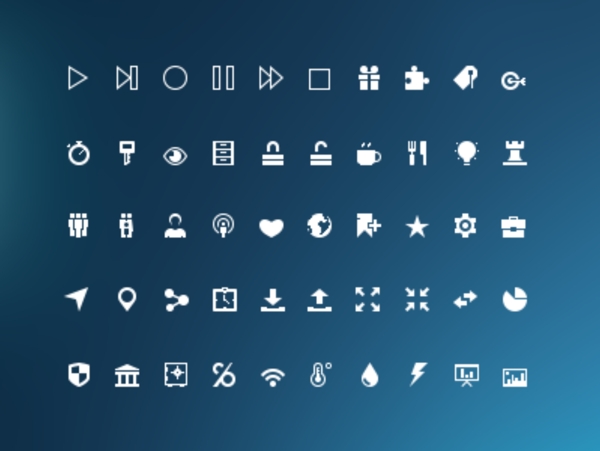 迷你符号图标集