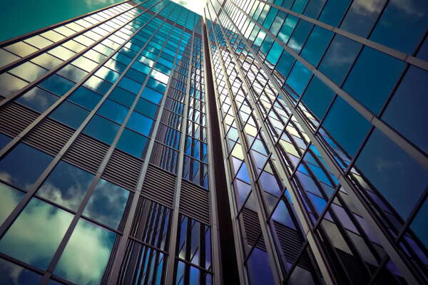 摩天大楼玻璃建筑