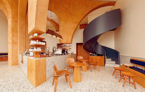 简约日系咖啡厅空间设计