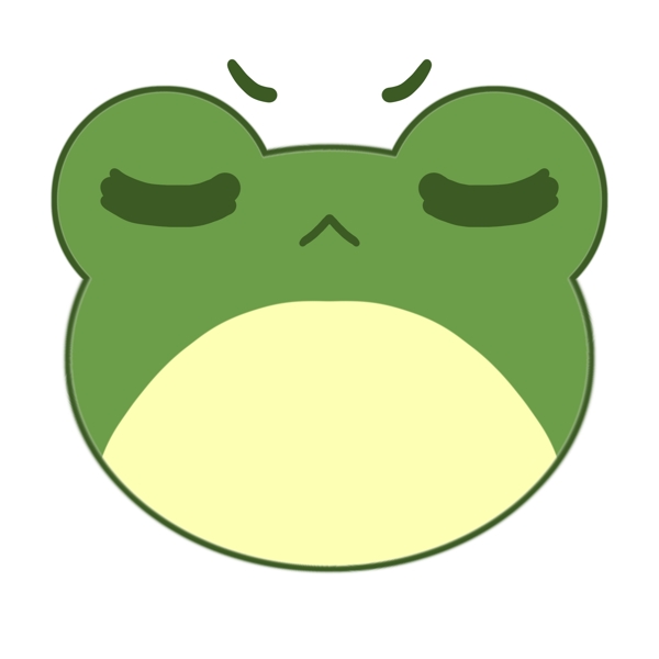 生气的青蛙