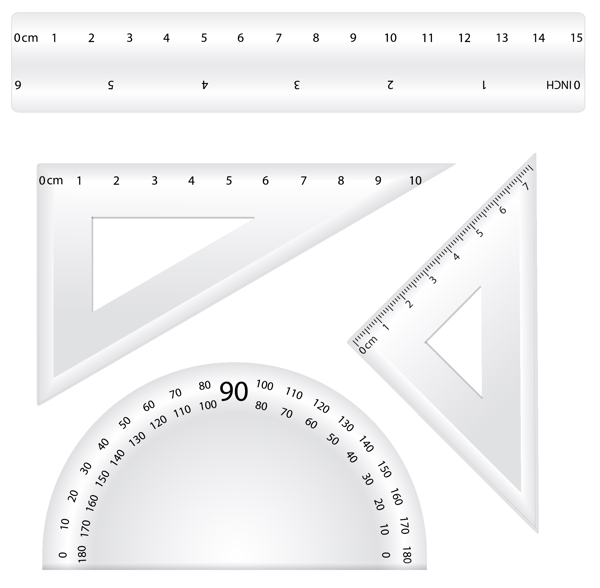 三角板格尺图片