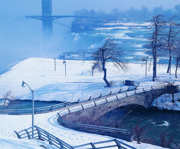 冬天雪景雪景大雪