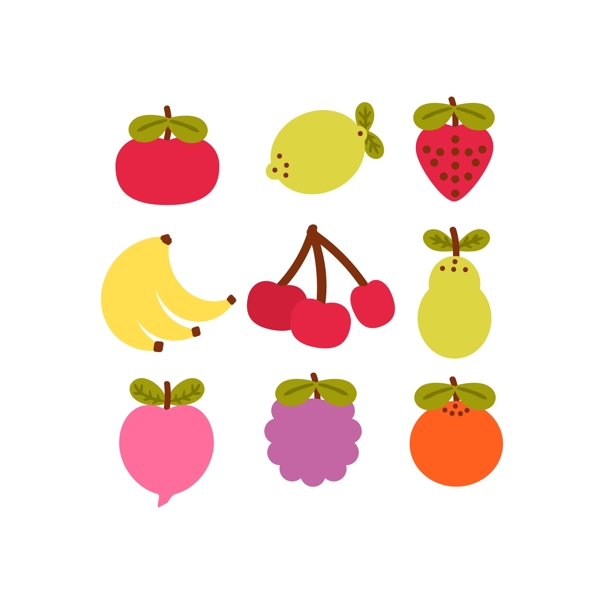 水果插画