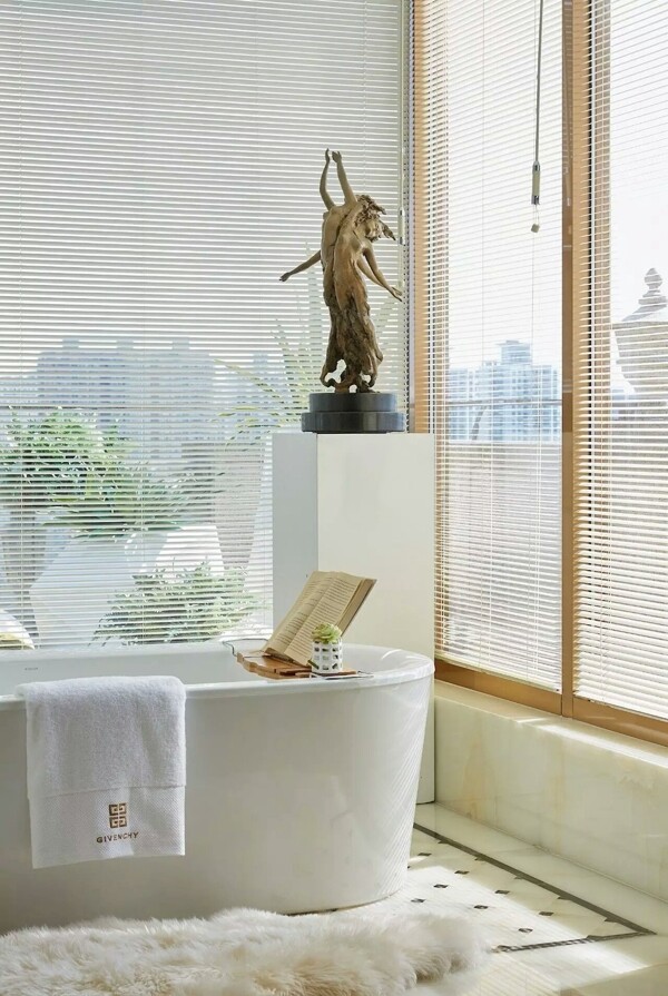 现代浴室装修效果图