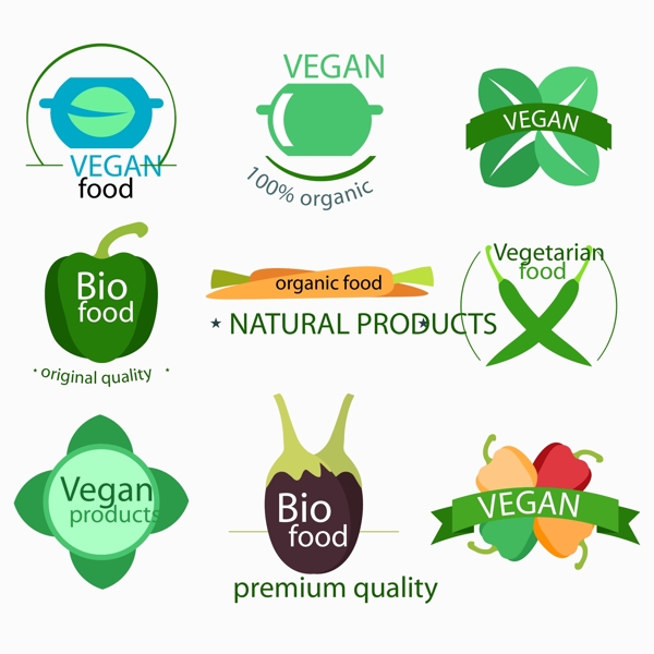 绿色蔬菜图标