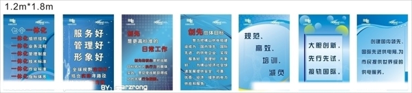 中国南方电网展板图片