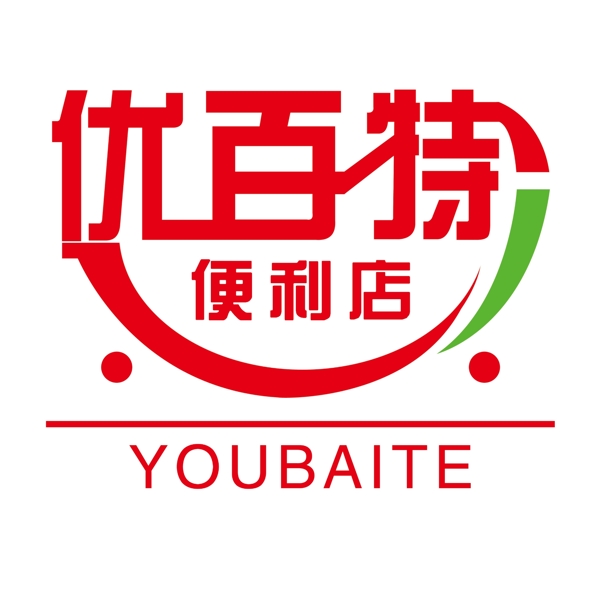 优百特便利店logo