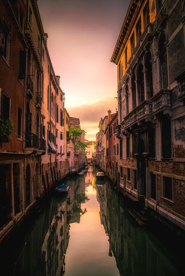 威尼斯的黄昏