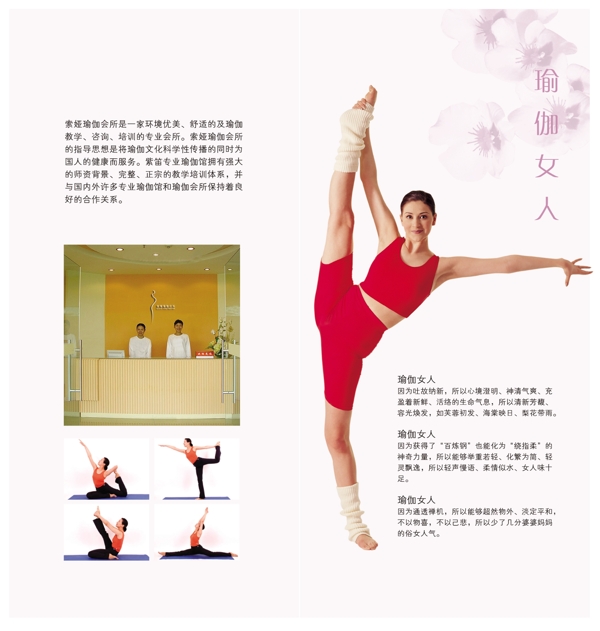 中国风PSD分层高清海报瑜伽