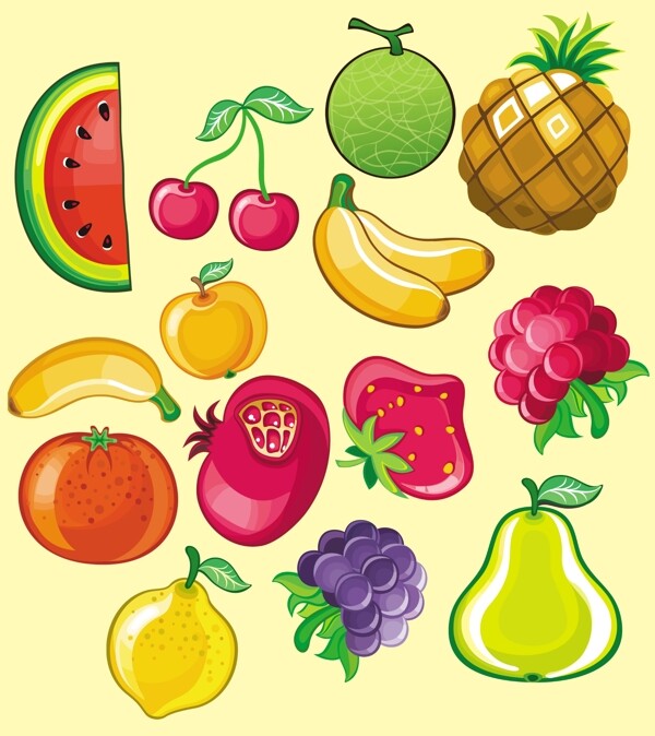 水果卡通图片