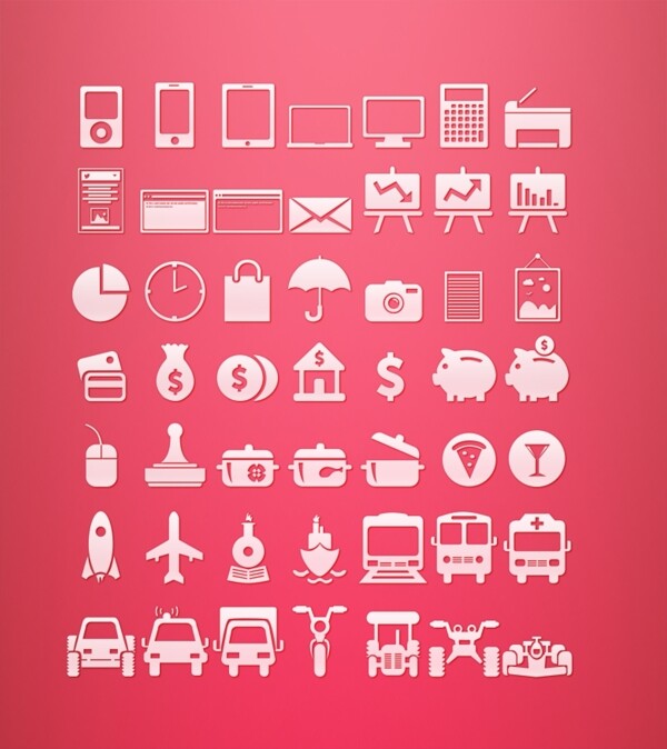 金融交通类icon图标