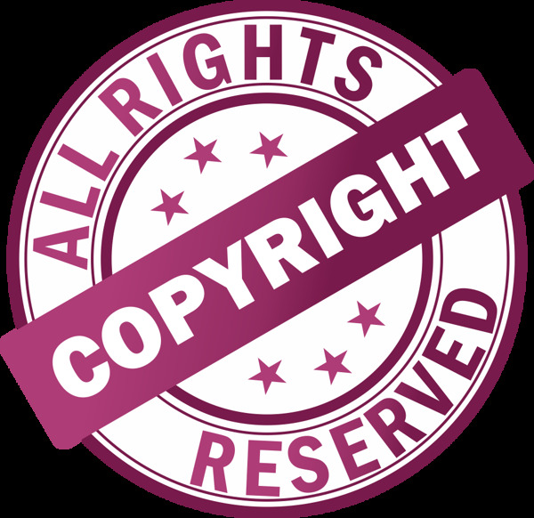 版权认证图标免抠png透明图层素材