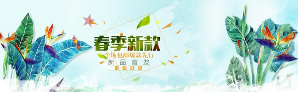 春天banner