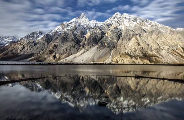 然乌湖风景