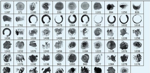 65款水墨笔刷