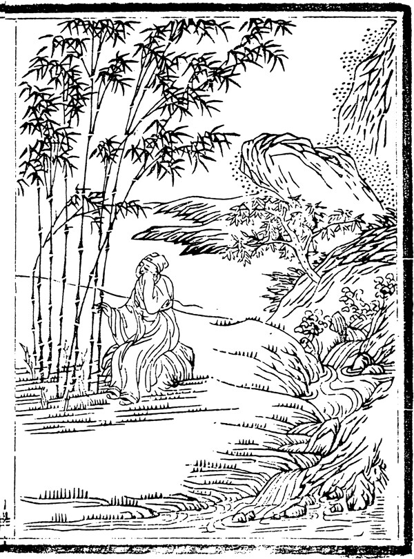 瑞世良英木刻版画中国传统文化18