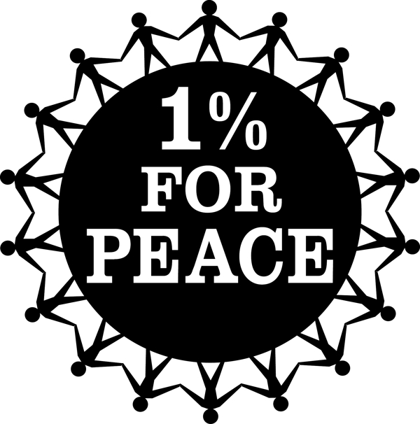 和平标志百分之1