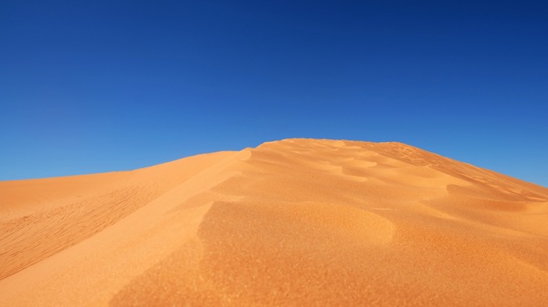 沙漠鸣沙山敦煌敦煌沙漠