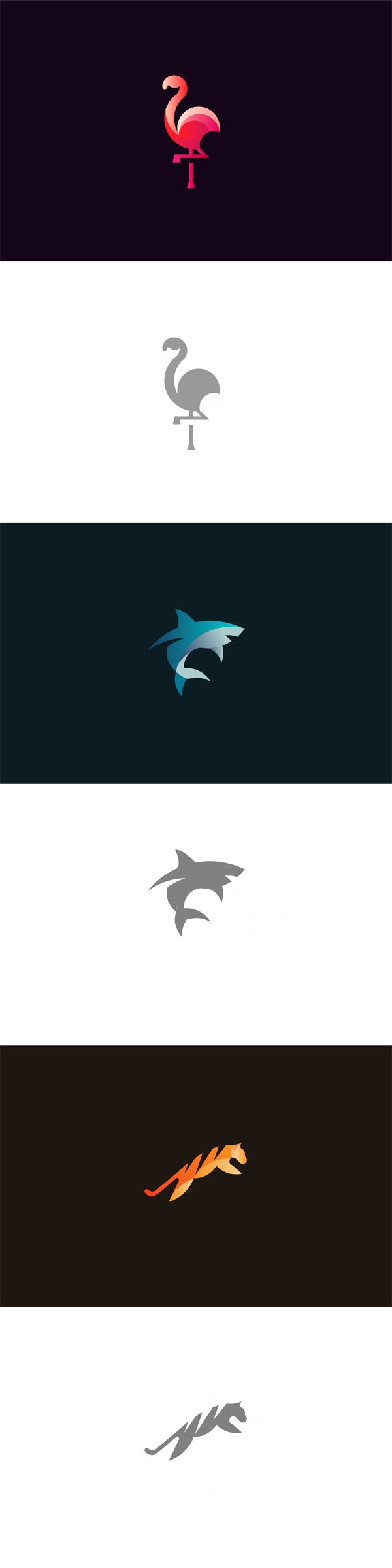 logo设计素材动物logo标识设计