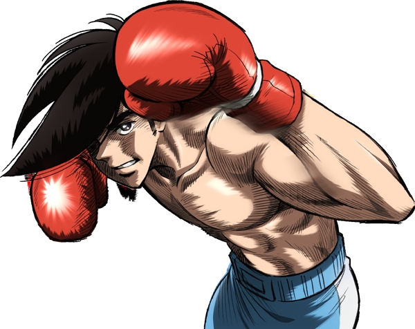 卡通拳击手图片