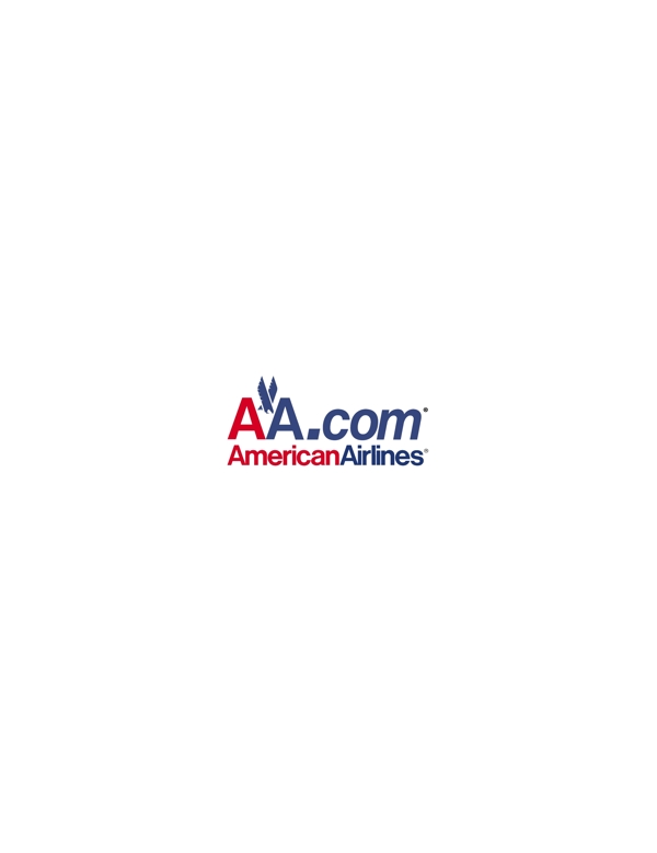 AAcomAmericanAirlineslogo设计欣赏AAcomAmericanAirlines航空公司标志下载标志设计欣赏