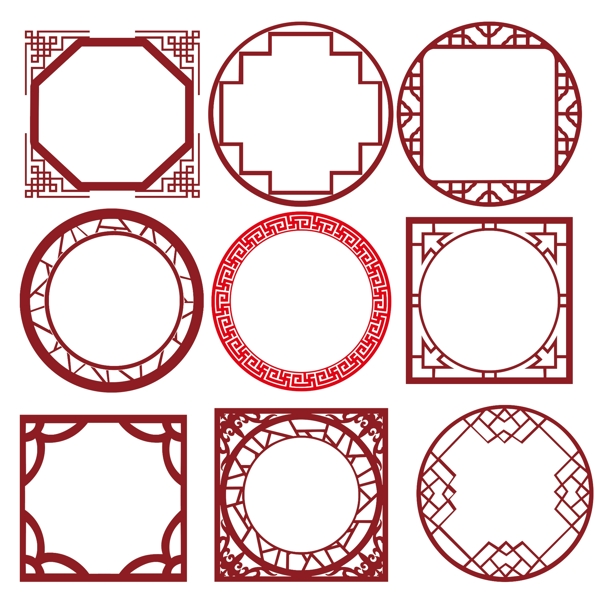 中国风边框素材