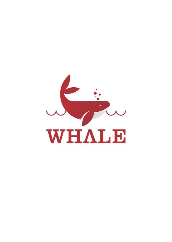 鲸鱼logo设计