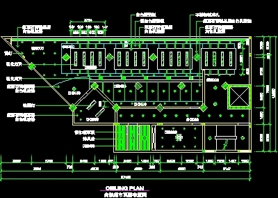 营业厅实例cad详图装修施工图纸9例21