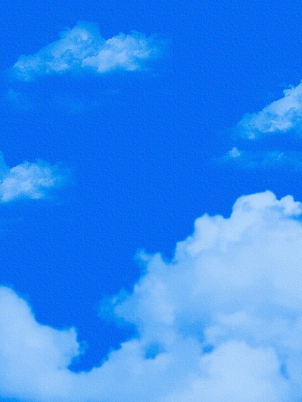 蓝天白云背景简约小清新素材