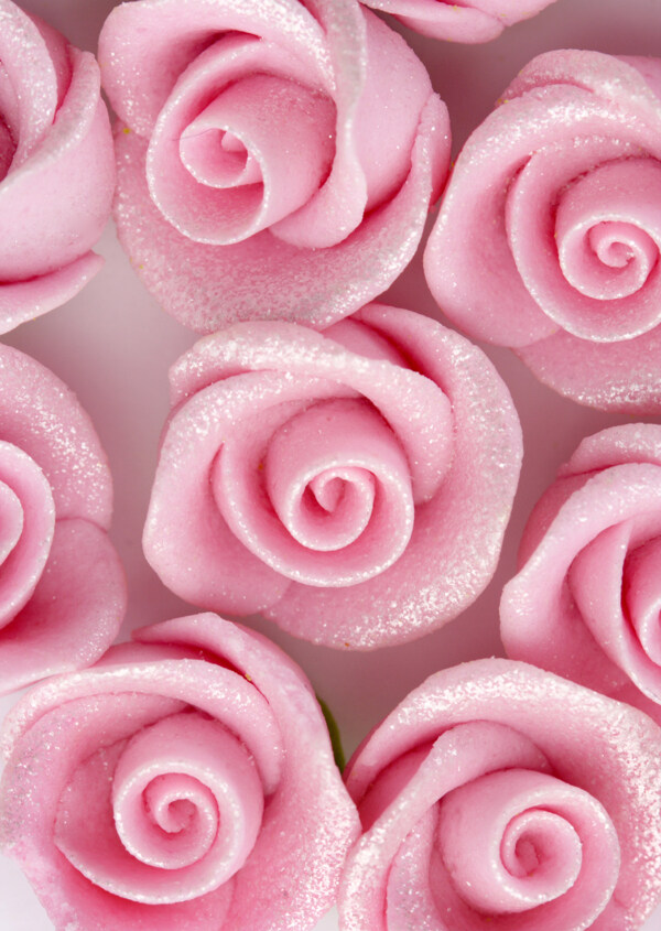 粉红玫瑰花婚礼背景图片