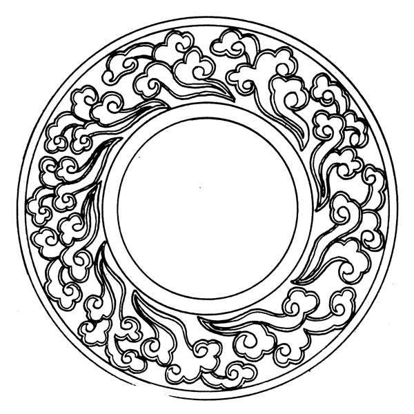 装饰图案元明时代图案中国传统图案482