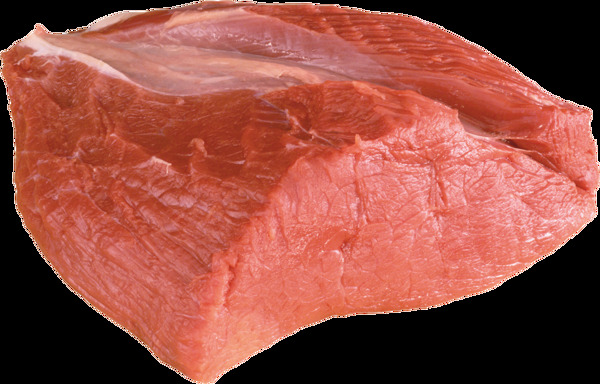 大块瘦肉免抠png透明图层素材