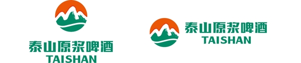 logo泰山原浆标志
