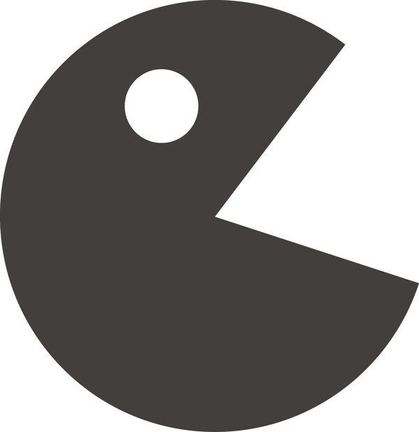 Pacman1字形图标