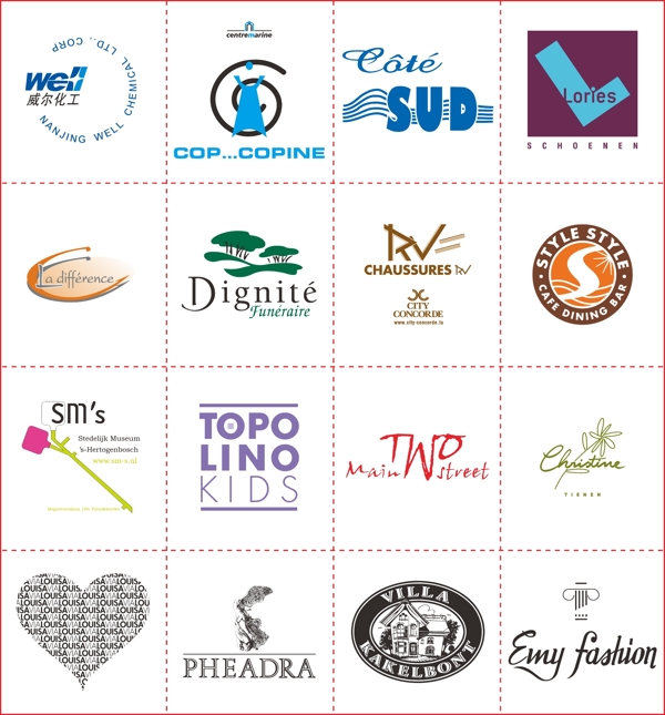 创意企业logo设计16款图片