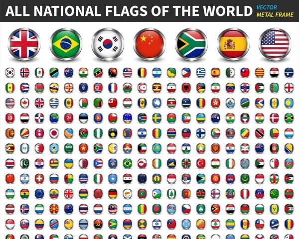 世界各国标志旗帜
