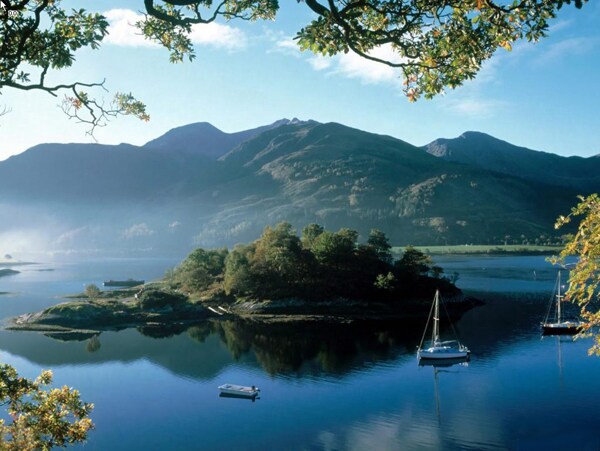苏格兰之湖图片