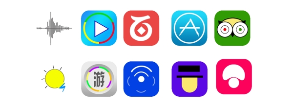 各类手机素材app元素logo图标集合