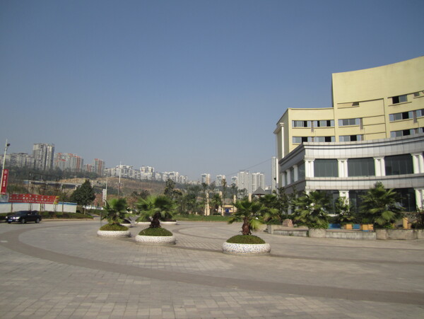 学校风景图片