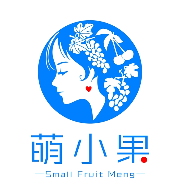 水果捞logo设计人像logo