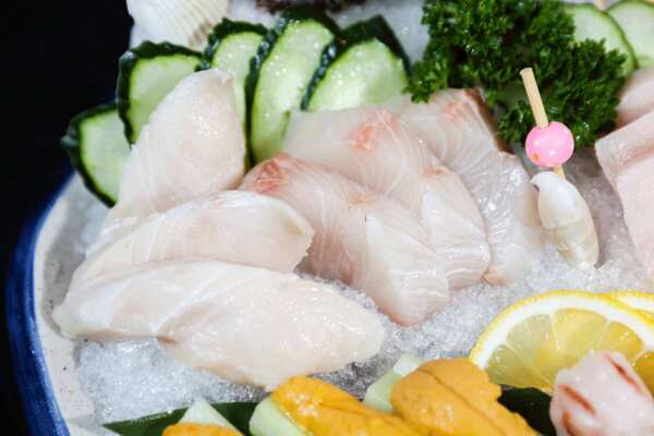 新鲜章红鱼肉